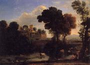 Claude Lorrain Italian Landscape oil on canvas
